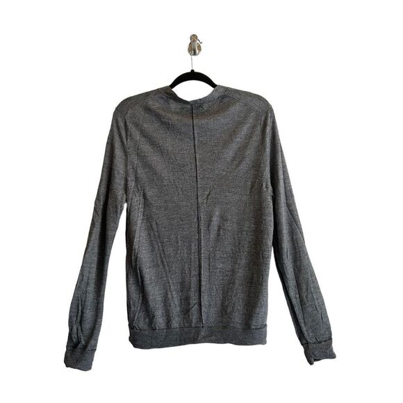 Rag & Bone Knitted Wool Button Front Cardigan Sweater Womens Gray Size Large - Picture 3 of 6